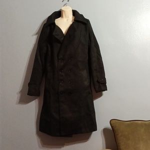 Women's black light weight soft coat size XL